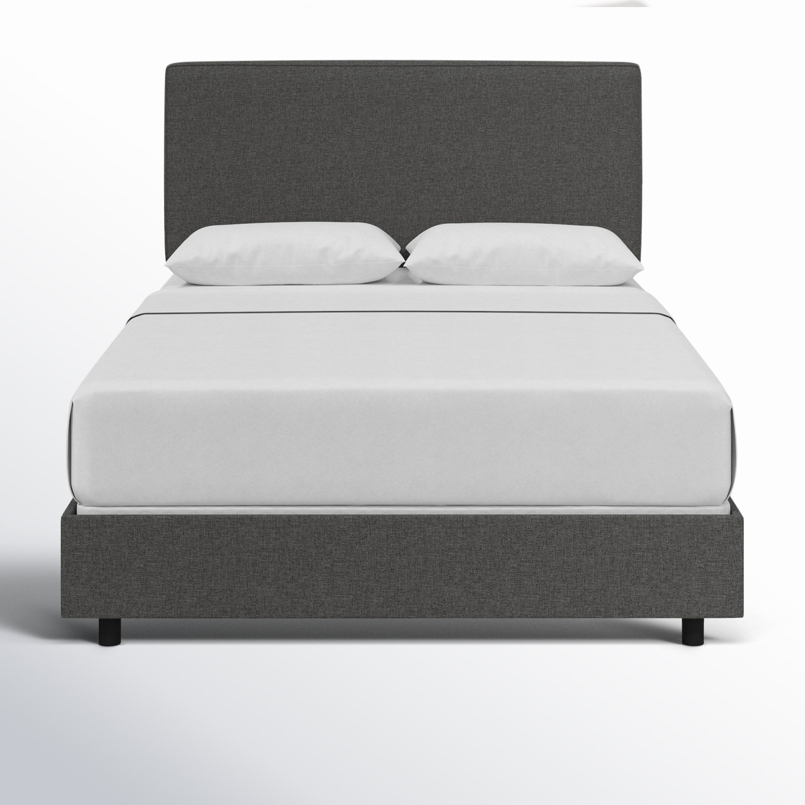 Twin, Zuma Charcoal Textured Linen
