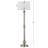 Andrew 60'' Nickel Traditional Floor Lamp