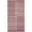 Tapis rayé en laine et en coton tissé à la main Isatou-183795365