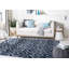 Tapis à motif géométrique Sherburne Performance-1135069490