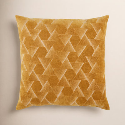 Gretchen Geometric Cotton Throw Pillow