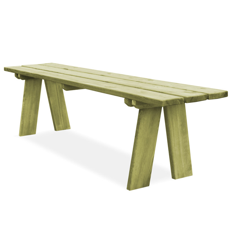 Allred Wooden Garden Bench