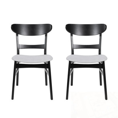 2-Piece Burcet with Curved Backrest and Sturdy Legs