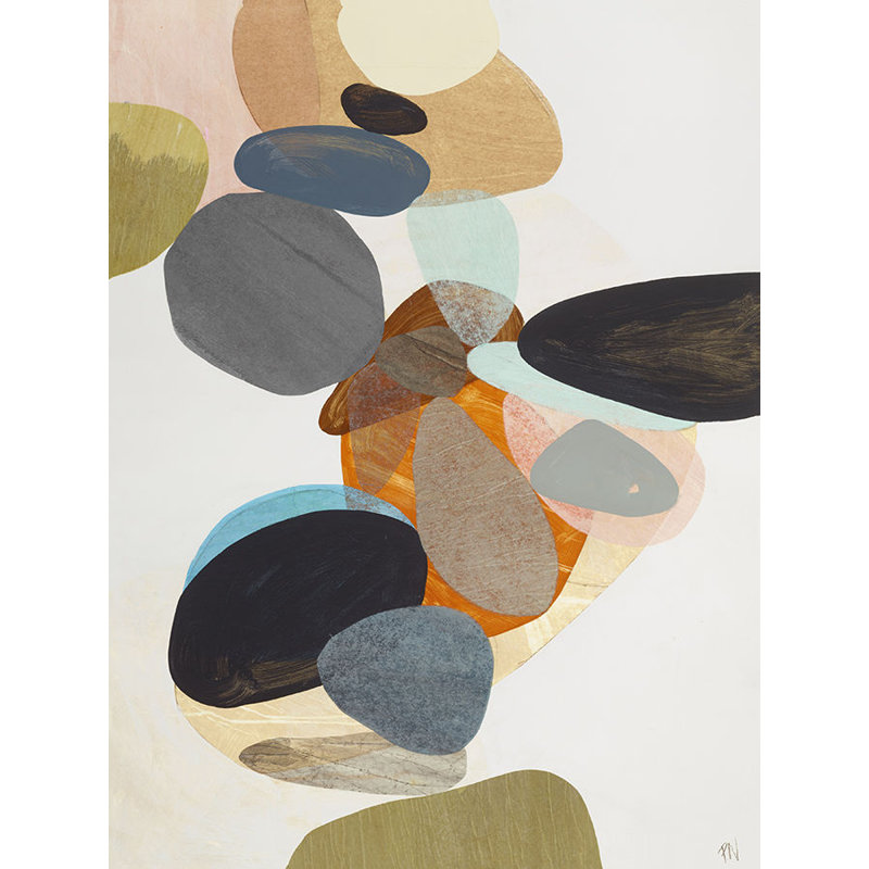 River Bed I Print by Paul Ngo, 53" H x 40" W x 1.5" D, Image Brush Gel