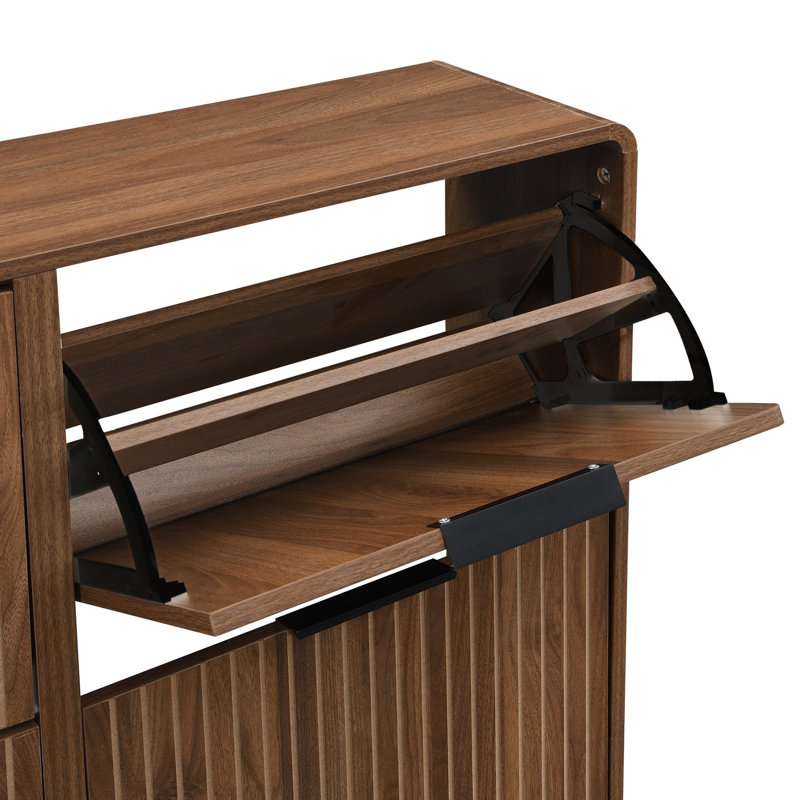 16 Pair Shoe Storage Cabinet