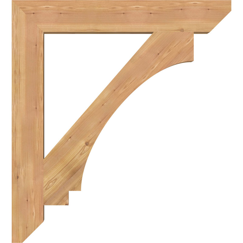 Support à lattes impériales l 5 5 po x P 38 po x H 42 po, cèdre rouge de l'Ouest, Cèdre rouge, H 42 po x l 5,5 po x P 38 po