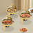 3Pcs Countertop Round Stainless Steel Chafing Dishes Buffet Warmer Chafers Set Gold With Lid-666039201
