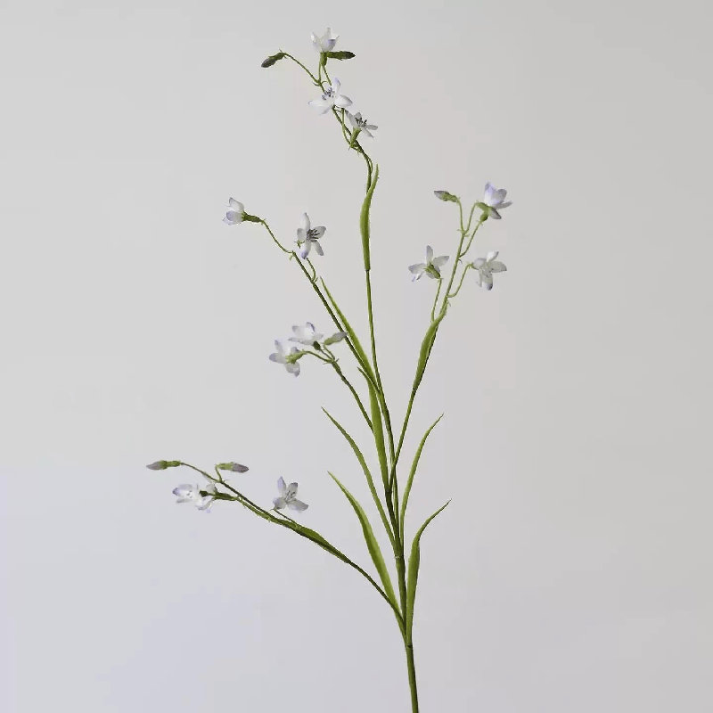 Tige délicate de lis de pluie - 29,5 po, Ivory White, [D] 12 Stems