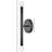 Jamir 2-Light Steel Dimmable Wallchiere-69559488