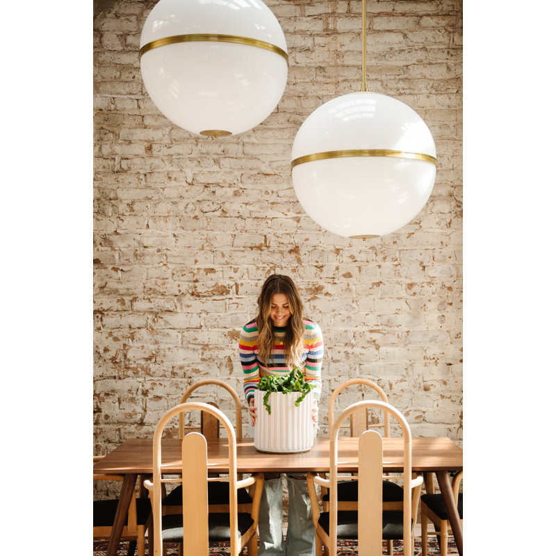 Truax 3 - Light Chandelier, Aged Brass