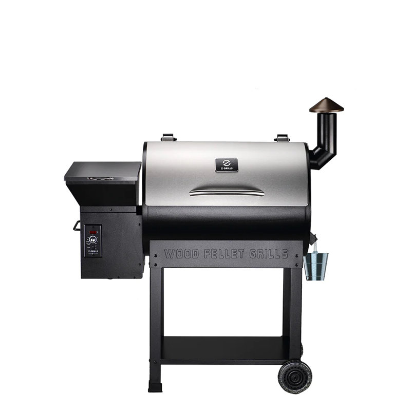 Z GRILLS 7002B2E Wood Pellet Grill & Smoker with Digital Temperature Control, 697 sq in Cooking Area