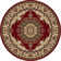 Tapis oriental rouge Clarence