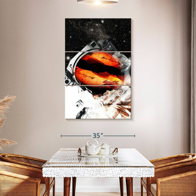 Oberle Mars Odyssey, 50" H x 32" W