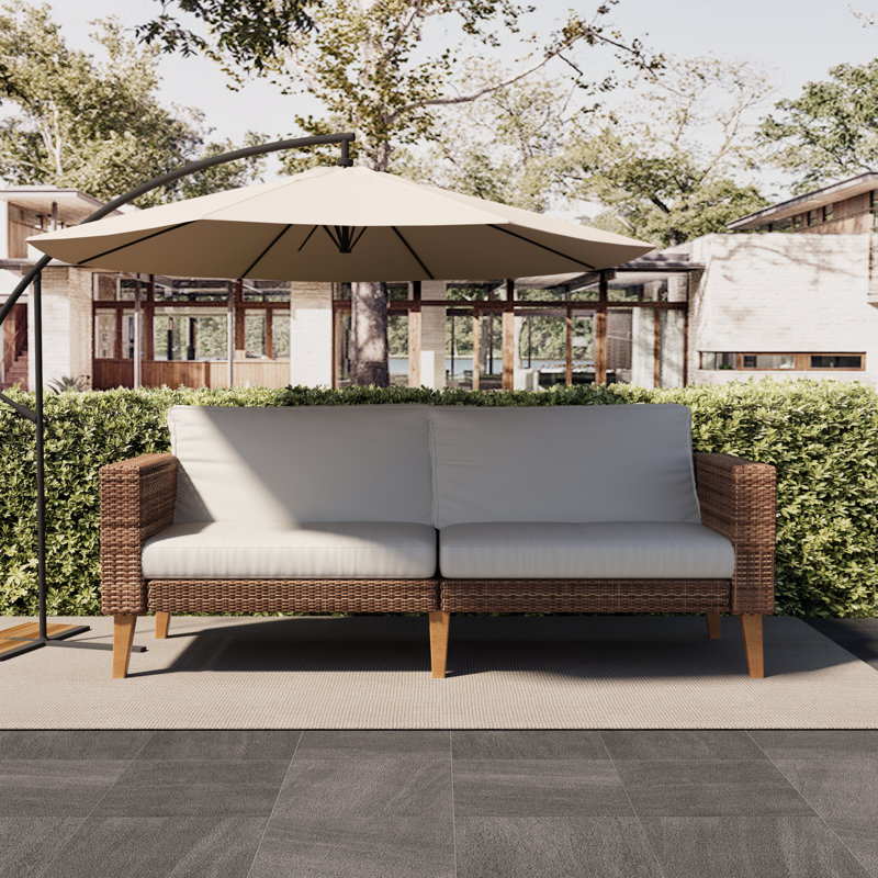 Canapé de patio, Beige
