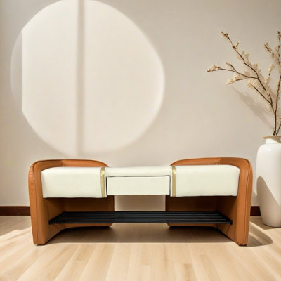 6 Pair Shoe Storage Bench