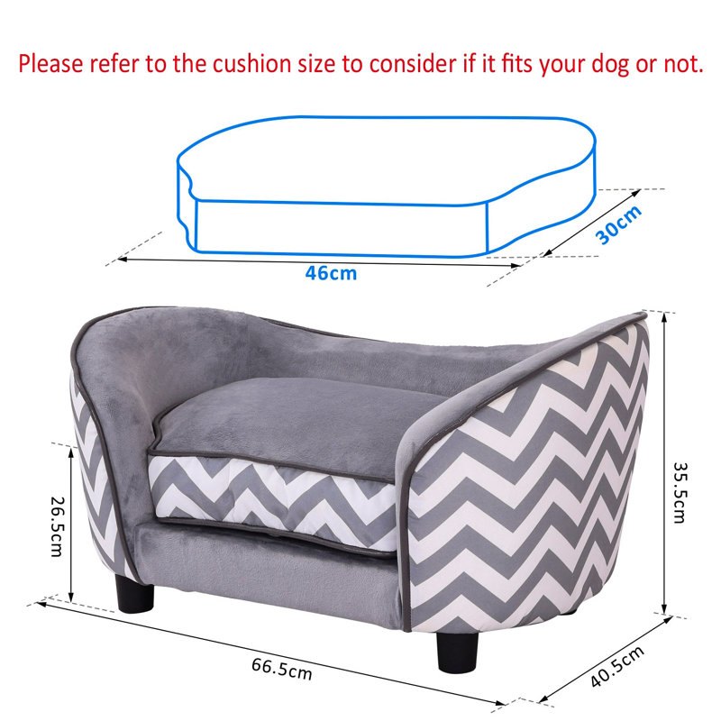 Freddie Orthopedic Lines Pet Bed