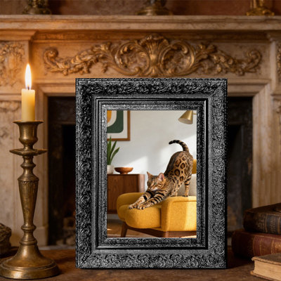 5" x 7" Black 3 PCS Sophisticated Picture Frame for Family Photo Display