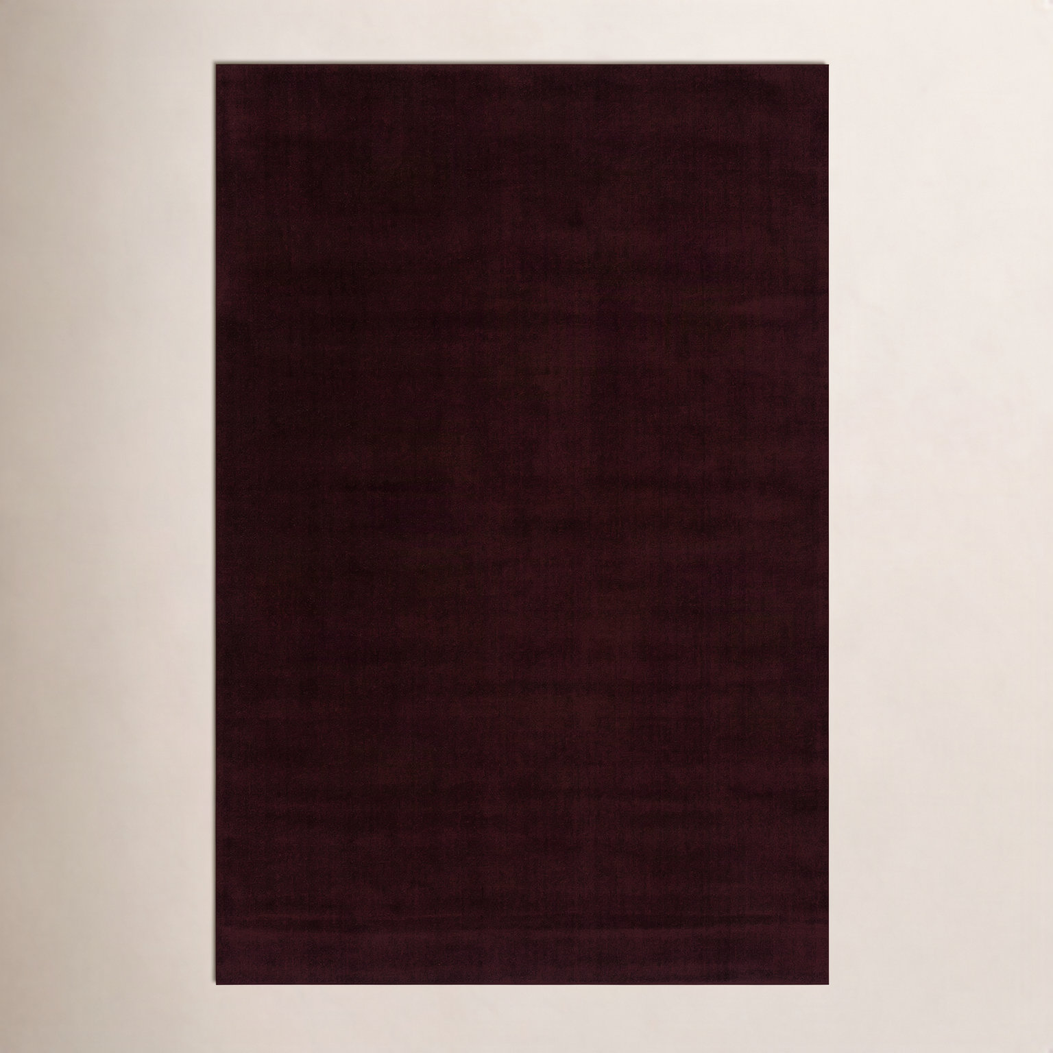 Gania Wine Hand-Loomed Rug, Rectangle 7'6" x 9'6"