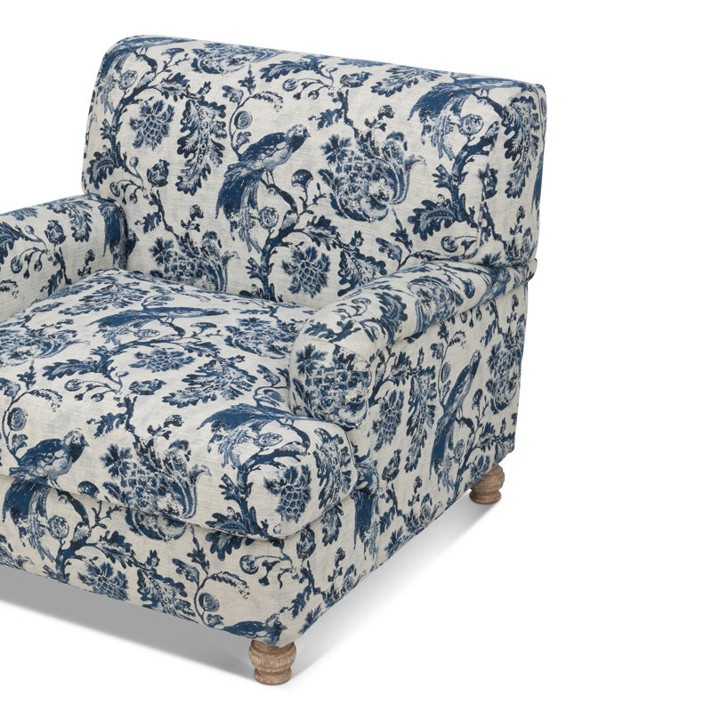 Chaise d'appoint Kenwood, toile Bluebird, Toile Bluebird