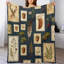 Jeté en flanelle de luxe Vintage-133659155