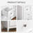 Uniontown 7 Piece Medium Density Fiberboard (MDF) Storage System-1795002279