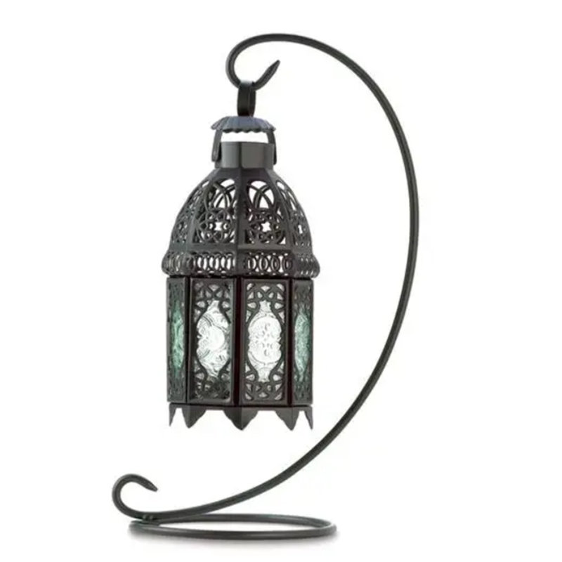 Lanterne de style marocain avec support Clear View