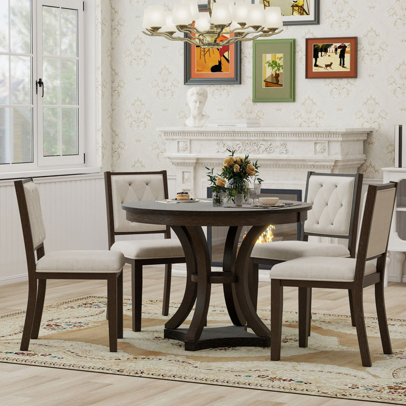 5 - Piece Extendable Dining Set, Espresso