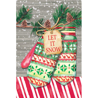 Let It Snow Mittens par Nicole DeCamp