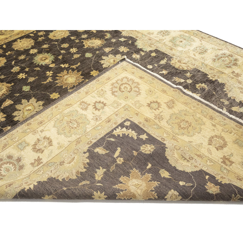 Tapis rectangulaire en laine 8 pi 10 po x 11 pi 4 po