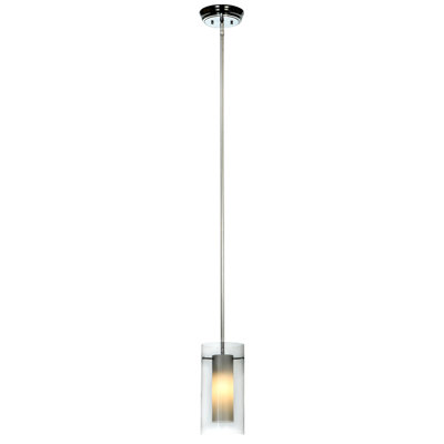 Luminaire suspendu cylindrique à 1 lumière Andelynn