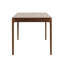 Kinfolk Walnut Rectangle Wooden Dining Table - 150cm-1335575939