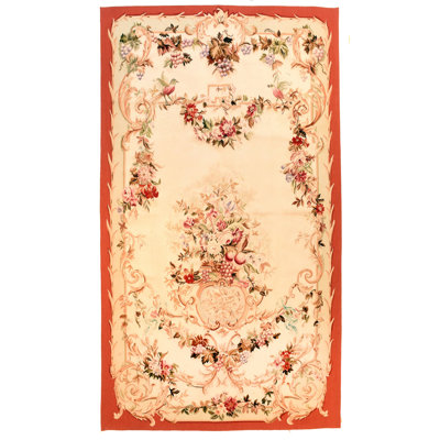 Wool Floral Area Rug