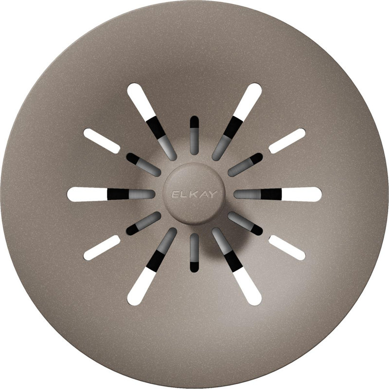 Perfect Removable Basket Strainer Kitchen Sink Drain, Silvermist