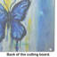 Planche à découper en verre Flutter Butterfly