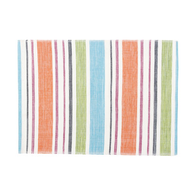 Hagopian Cotton Striped Rectangle Placemat