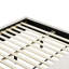 Lit plateforme tapissier à oreilles Woodcroft-590560000
