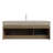 48" Modern Floating Bathroom Vanity with Sink, Wall Mounted Plywood Cabinet, Roma Travertine Sintered Stone Top, Soft-Close Storage, Pre-Assembled-540831644-540831645