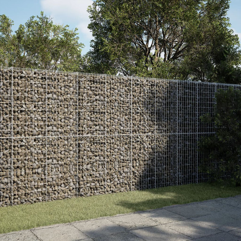 Chanah Fence Panels Fencing, 200cm H x 300cm W x 50cm D