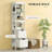 Narrow Dubuc Cabinet with open storgae