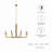 Modway Rekindle 8-Light Chandelier-482717493