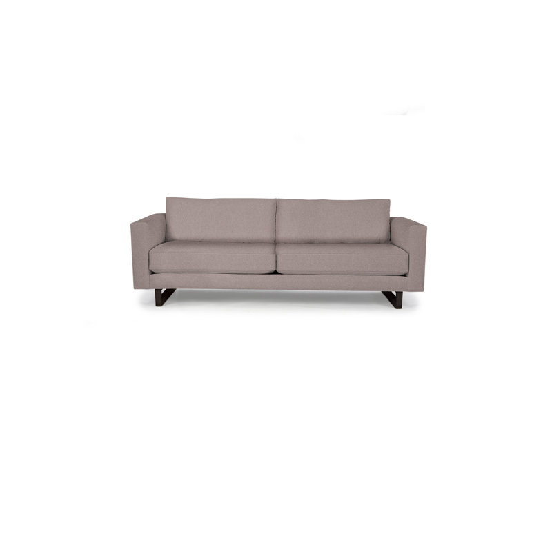 Avalon Sofa, Wenge, Black Bear Polyester