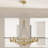 Shellman 12-Light Dimmable Chandelier