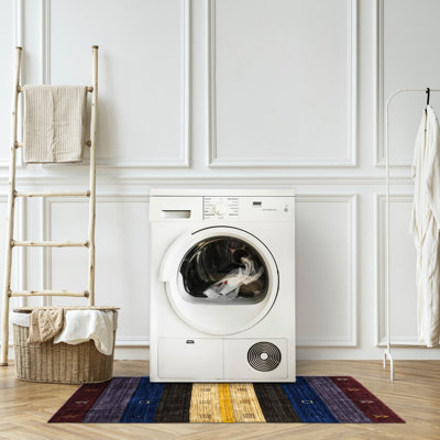 Kashkuli Gabbeh Multi Color Rug 2'11" x 4'9"