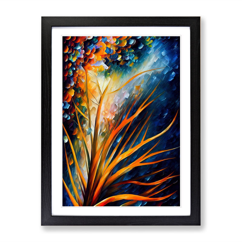 Beauty Of The Coral Reef No.1 - Print, White, Black, 64cm H x 46cm W x 2cm D