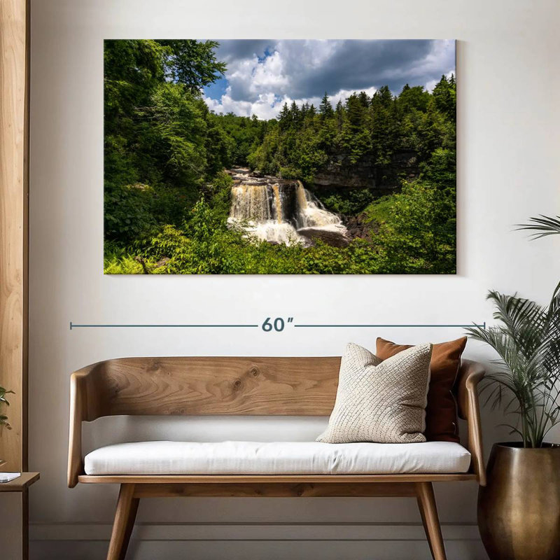 Alvord Blackwater Falls, 34" H x 51" W