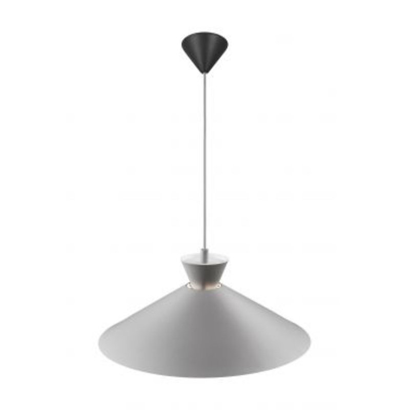 1 - Light Cone Pendant, Grey