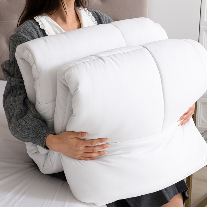 Duvet Polyester Solid Colour Duvet Cover Set, King Duvet Cover