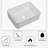 GAWEZA 12'' Ceramic Rectangular Bathroom Sink-99281604