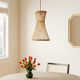 Marselle Single Light Reed Dimmable Pendant