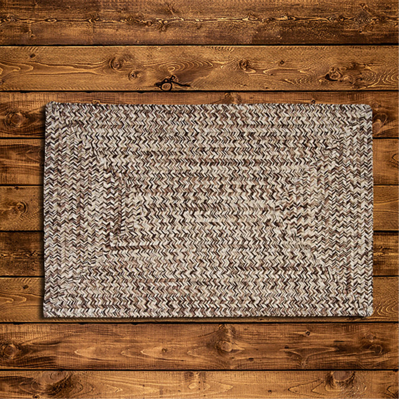 Tapis intérieur / extérieur Tabb - brun patiné, Rectangle 10 pi x 13 pi